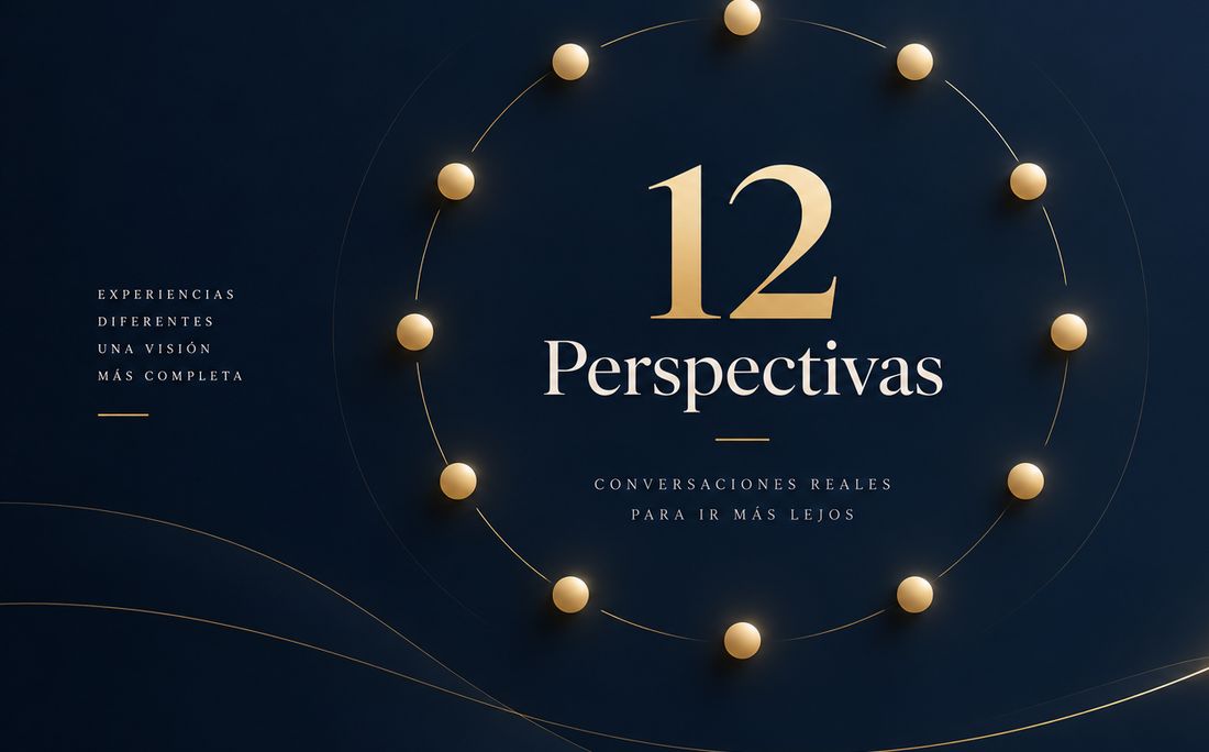 Representación circular de las 12 perspectivas que conviven en cada sesión grupal.